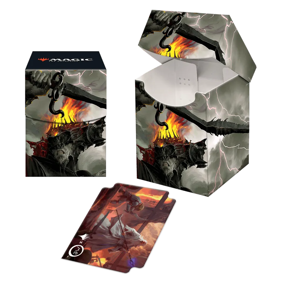 ultra-pro-the-lord-of-the-rings-tales-of-middle-earth-sauron-100-deck-box-f-r-ma image 1