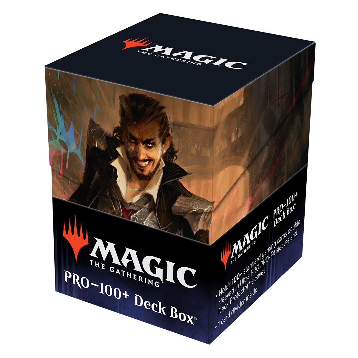 ultra-pro-streets-of-new-capenna-anhelo-the-deacon-commander-100-deck-box-f-r-ma image 2