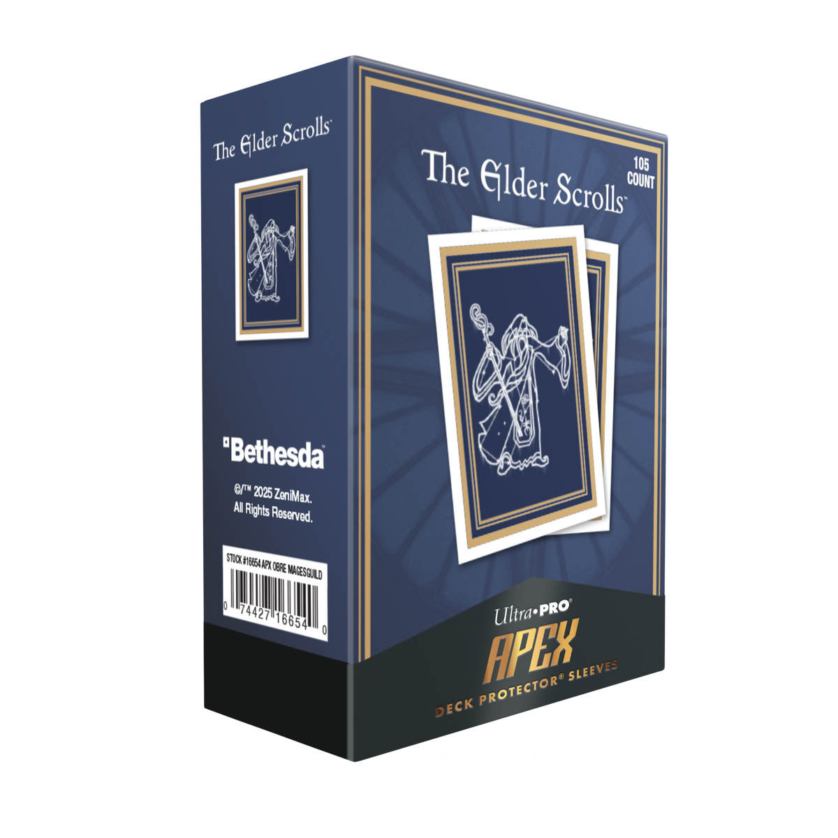 ultra-pro-the-elder-scrolls-mages-guild-105ct-apex-deck-protector-sleeves image 4