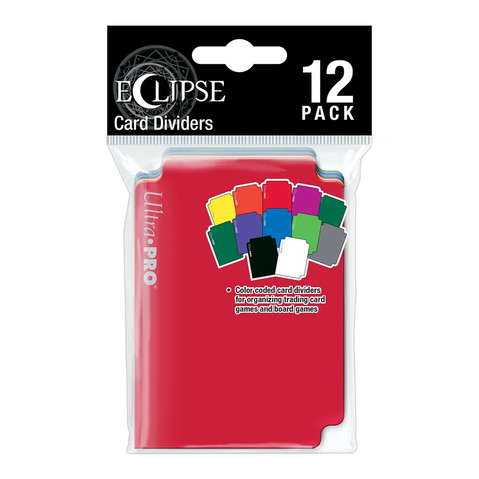 ultra-pro-eclipse-multi-colored-card-deck-dividers-12ct-trenner-set image 1
