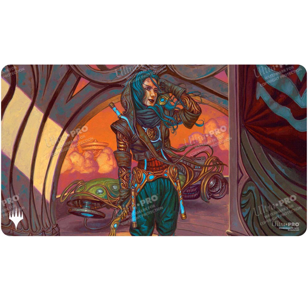 ultra-pro-aetherdrift-sita-varma-masked-racer-playmat-f-r-magic-the-gathering image 1