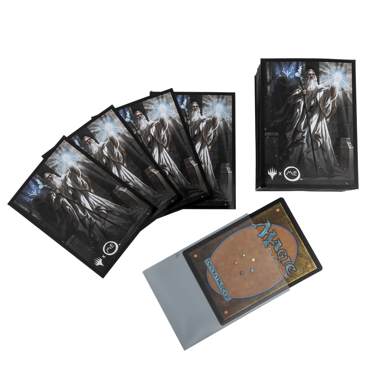 ultra-pro-herr-der-ringe-gandalf-100ct-deck-protector-sleeves-f-r-magic-the-gath image 2