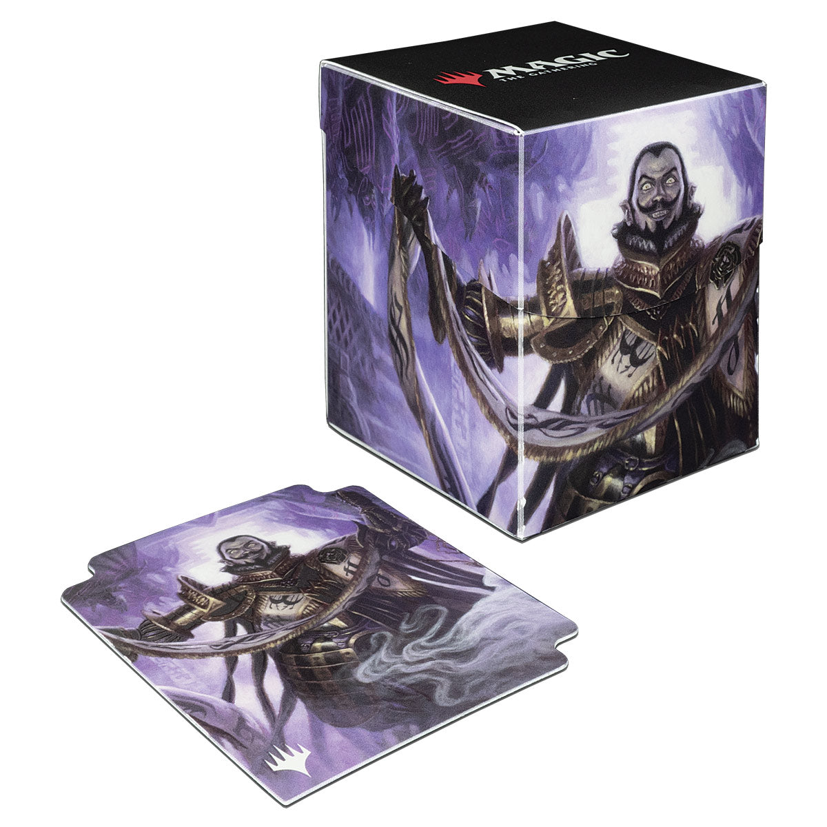 ultra-pro-the-lost-caverns-of-ixalan-clavile-o-first-of-the-blessed-100-deck-box image 2