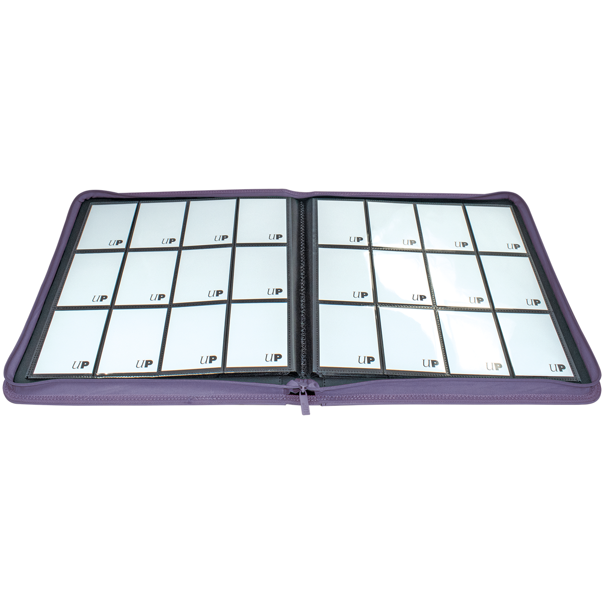 ultra-pro-vivid-purple-12-pocket-zippered-pro-binder-album image 2