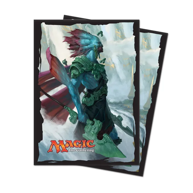 ultra-pro-rivals-of-ixalan-kumena-tyrant-of-orazca-standard-deck-protector-sleev image 1