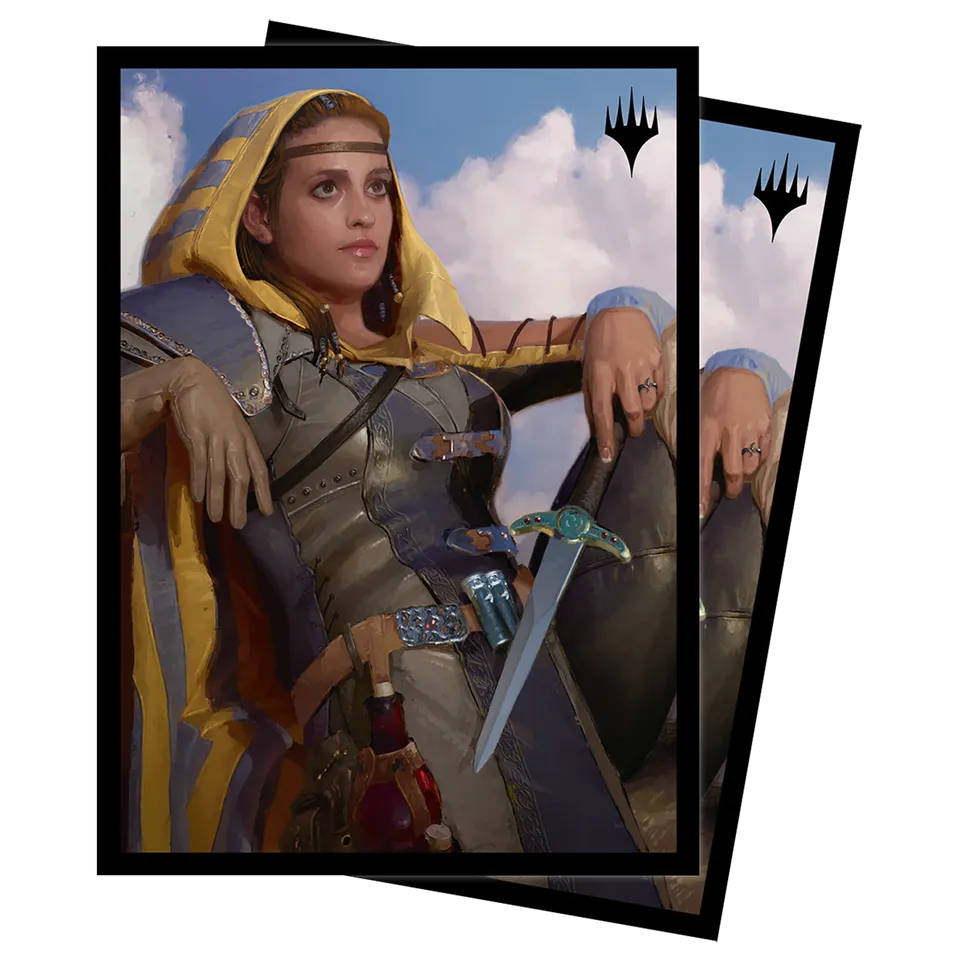 ultra-pro-deck-protector-sleeves-100ct-nalia-de-arnise-commander-legends-battle- image 1