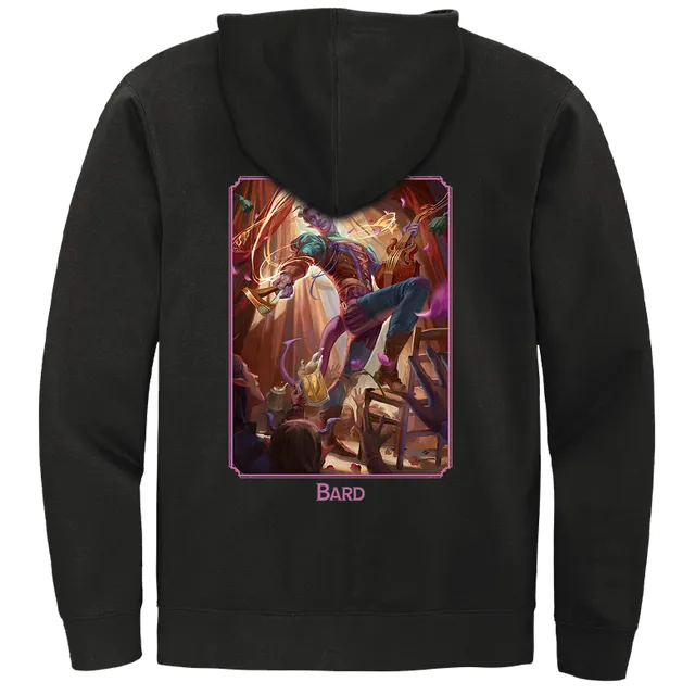 ultra-pro-dungeons-dragons-barde-klassen-hoodie-mit-rei-verschluss image 1
