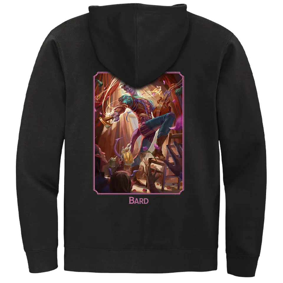 ultra-pro-dungeons-dragons-barde-klassen-hoodie-mit-rei-verschluss image 1