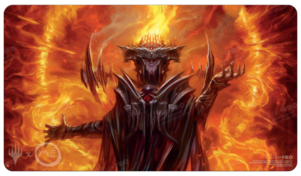 ultra-pro-the-lord-of-the-rings-tales-of-middle-earth-sauron-v2-standard-gaming- image 1