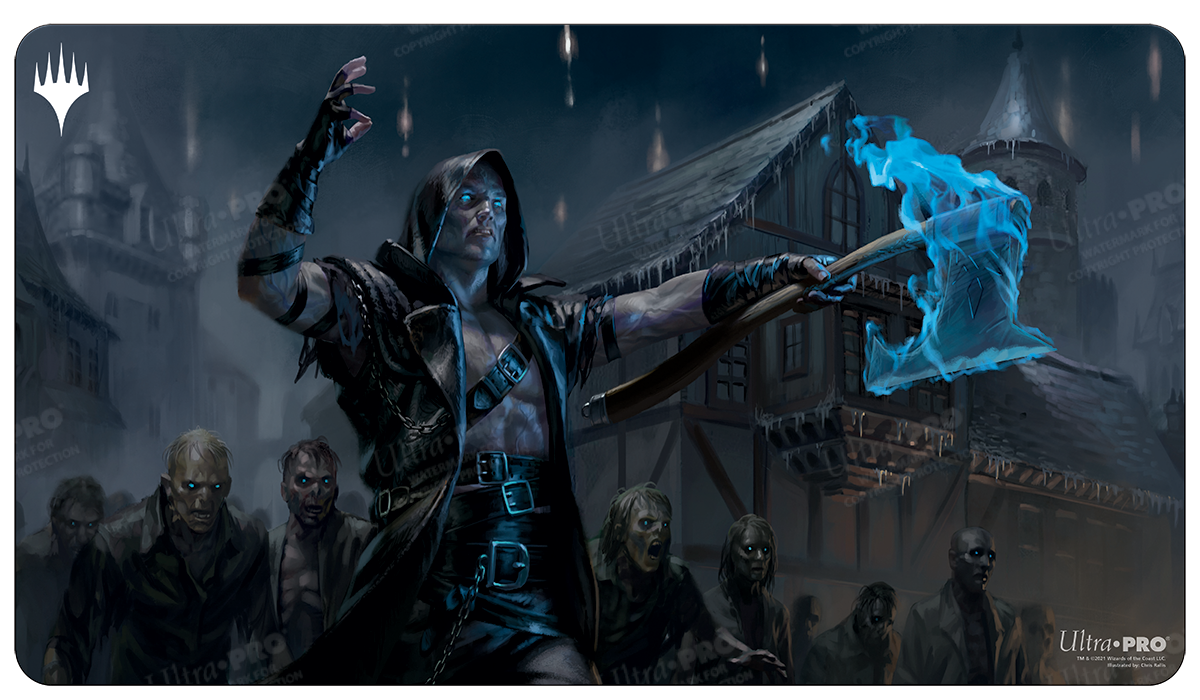 ultra-pro-innistrad-midnight-hunt-wilhelt-the-rotcleaver-standard-gaming-playmat image 1