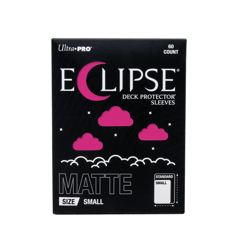 ultra-pro-eclipse-matte-small-deck-protector-sleeves-hot-pink-60-st-ck image 1