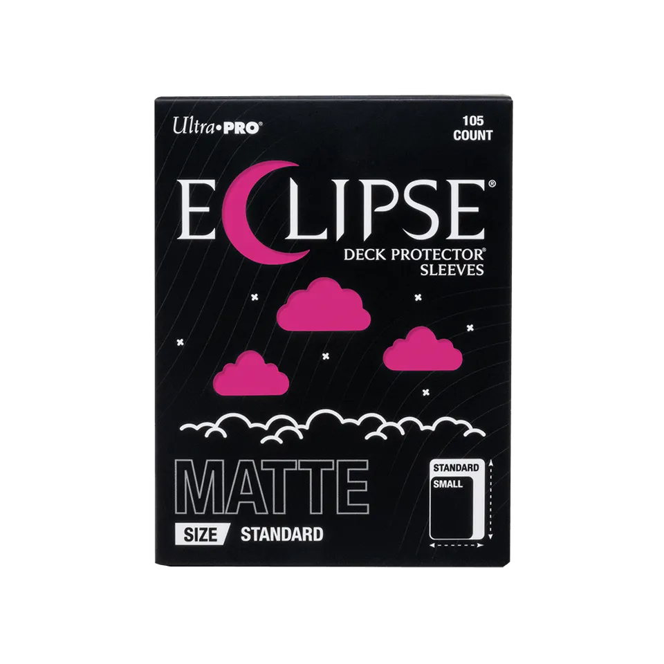 ultra-pro-eclipse-matte-standard-deck-protector-sleeves-hot-pink-105-st-ck image 1
