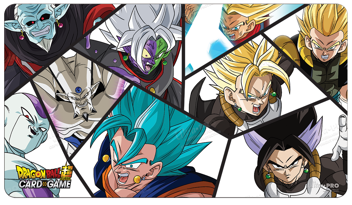 ultra-pro-dragon-ball-super-unison-warriors-gaming-playmat-24-x-13-5-mousepad image 1