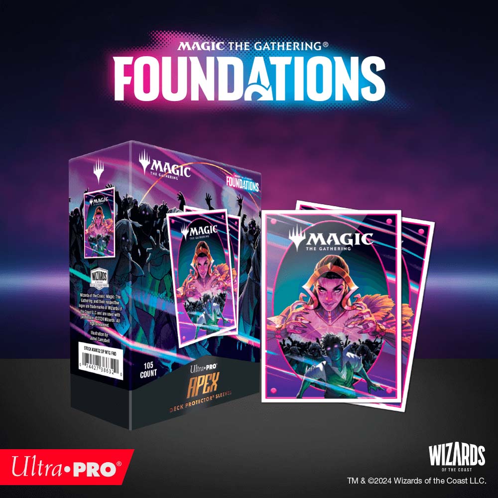ultra-pro-apex-liliana-105ct-sleeves-foundations-magic-the-gathering image 5
