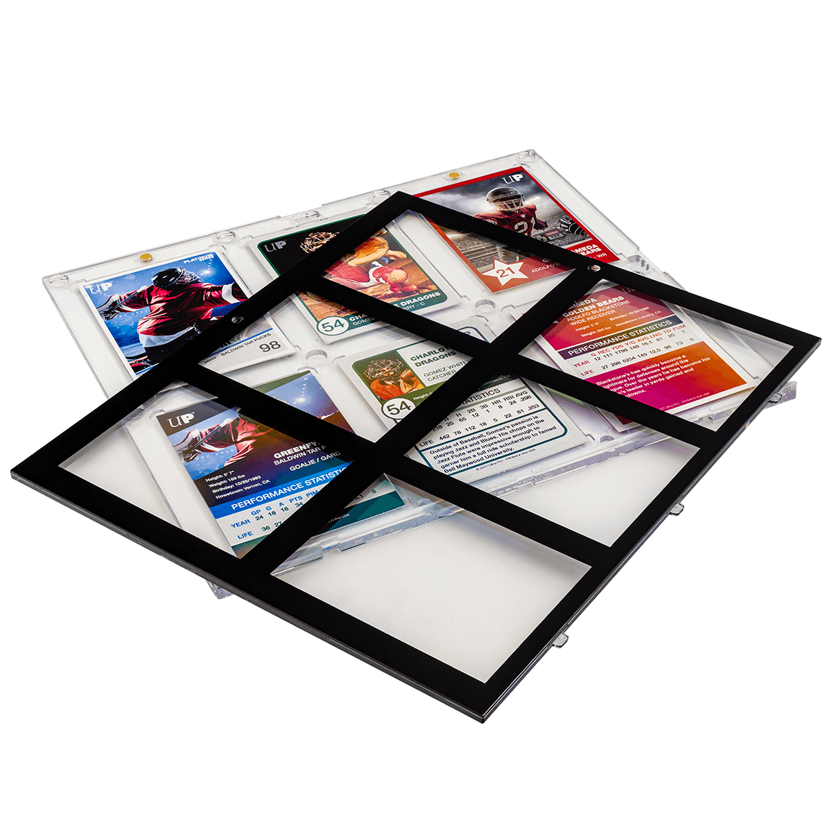 ultra-pro-35pt-6-card-black-border-uv-one-touch-magnet-halter-f-r-sammelkarten image 2