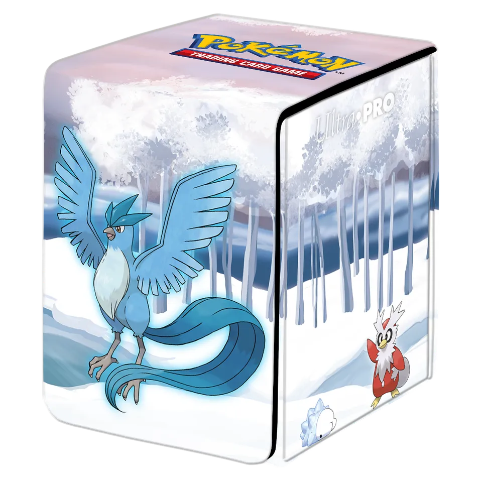 ultra-pro-gallery-series-frosted-forest-alcove-flip-deck-box-f-r-pok-mon-100-kar image 1