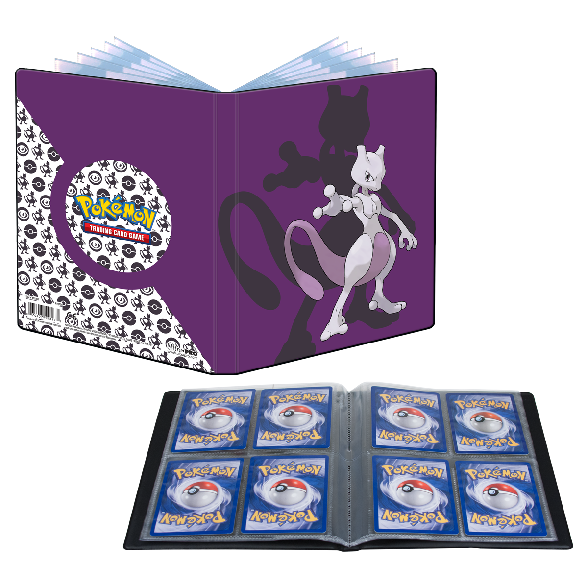 ultra-pro-mewtwo-4-pocket-portfolio-sammelalbum-f-r-pok-mon image 2