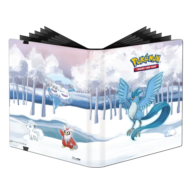 ultra-pro-gallery-series-frosted-forest-9-pocket-pro-binder-f-r-pok-mon image 1