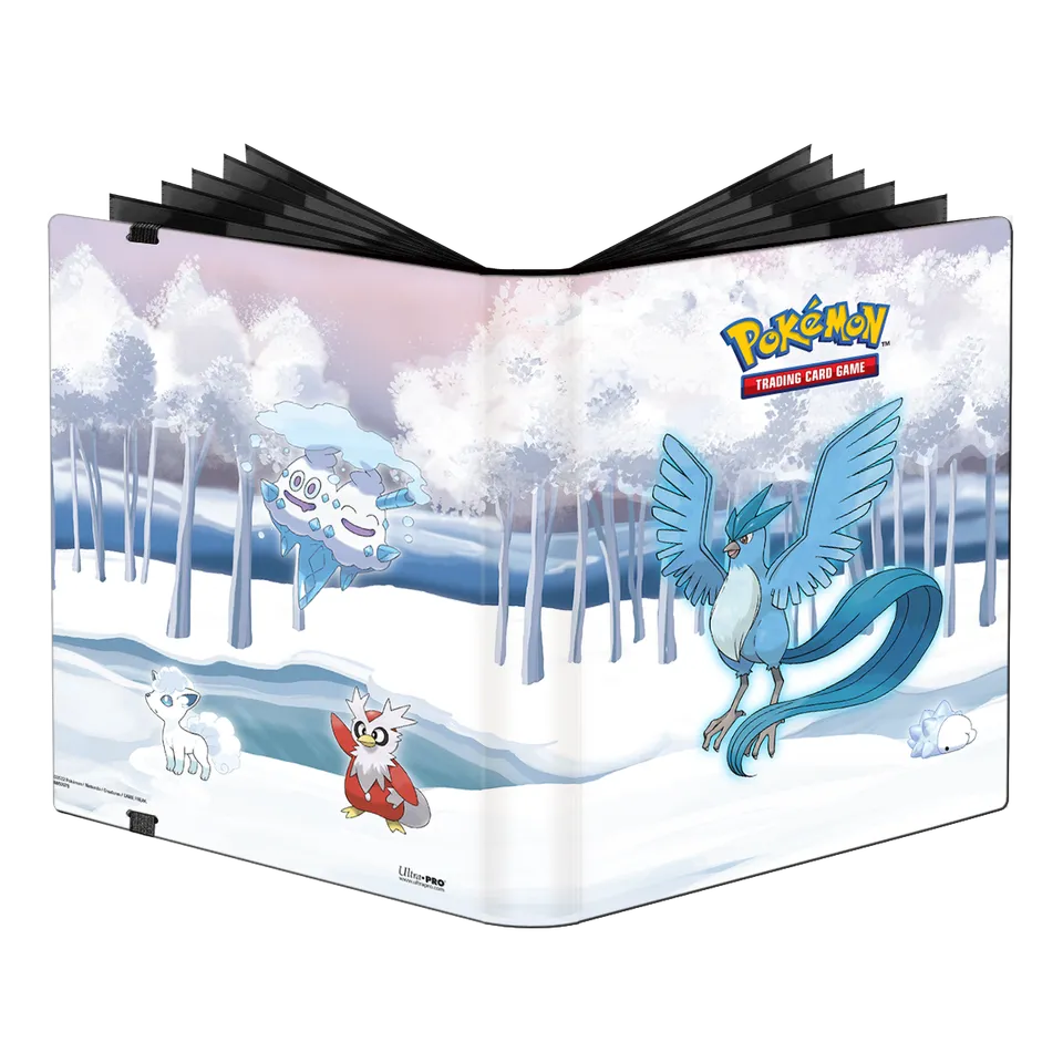 ultra-pro-gallery-series-frosted-forest-9-pocket-pro-binder-f-r-pok-mon image 1