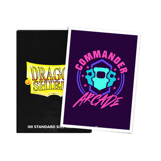 dragon-shield-glhf-commander-arcade-brushed-art-sleeves-standard-size image 2