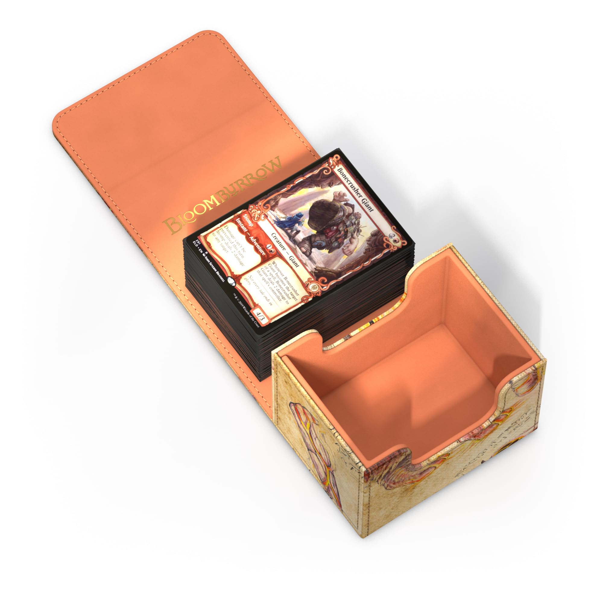 ultimate-guard-sidewinder-100-xenoskin-deckbox-mtg-bloomburrow-sunspine-lynx image 7