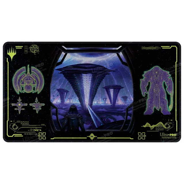 ultra-pro-edge-of-eternities-susur-secundi-void-altar-holofoil-playmat-f-r-mtg image 1