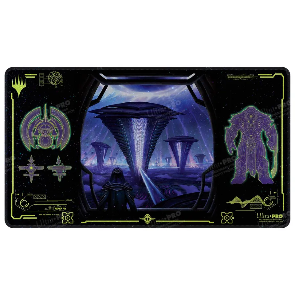 ultra-pro-edge-of-eternities-susur-secundi-void-altar-holofoil-playmat-f-r-mtg image 1