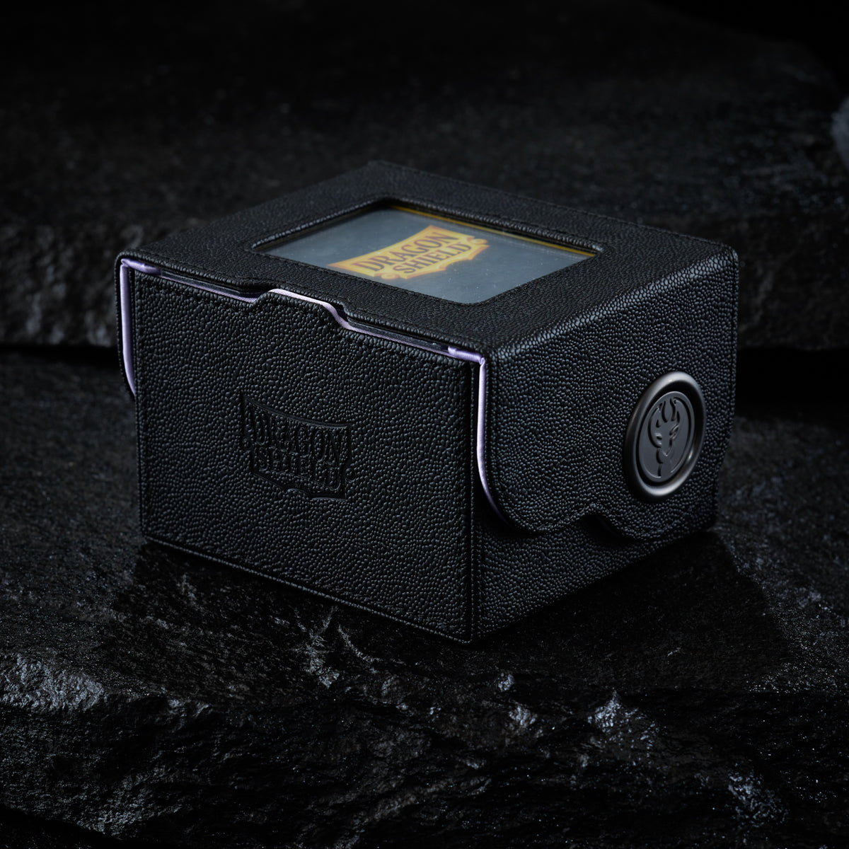 dragon-shield-dragon-box-150-black-lilac-deckbox image 1