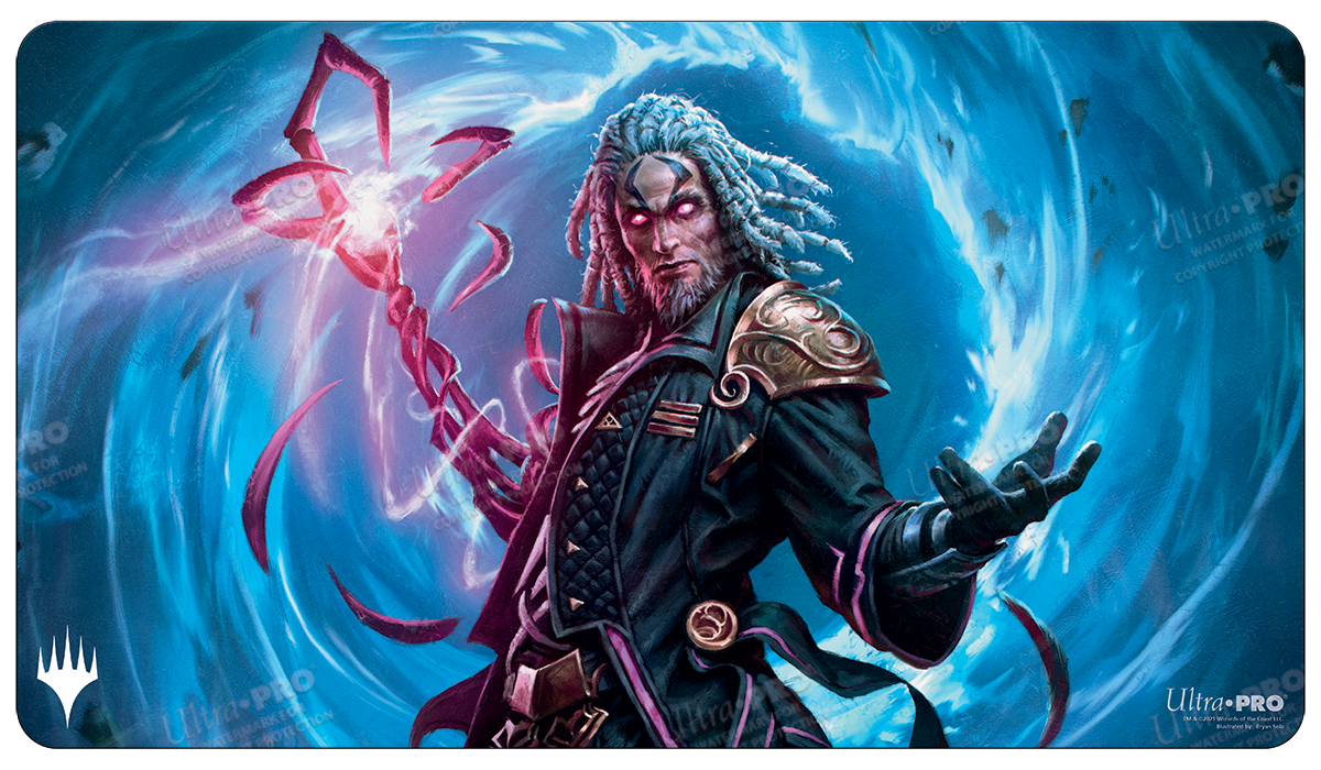 ultra-pro-kamigawa-neon-dynasty-tezzeret-betrayer-of-flesh-standard-playmat-f-r- image 1