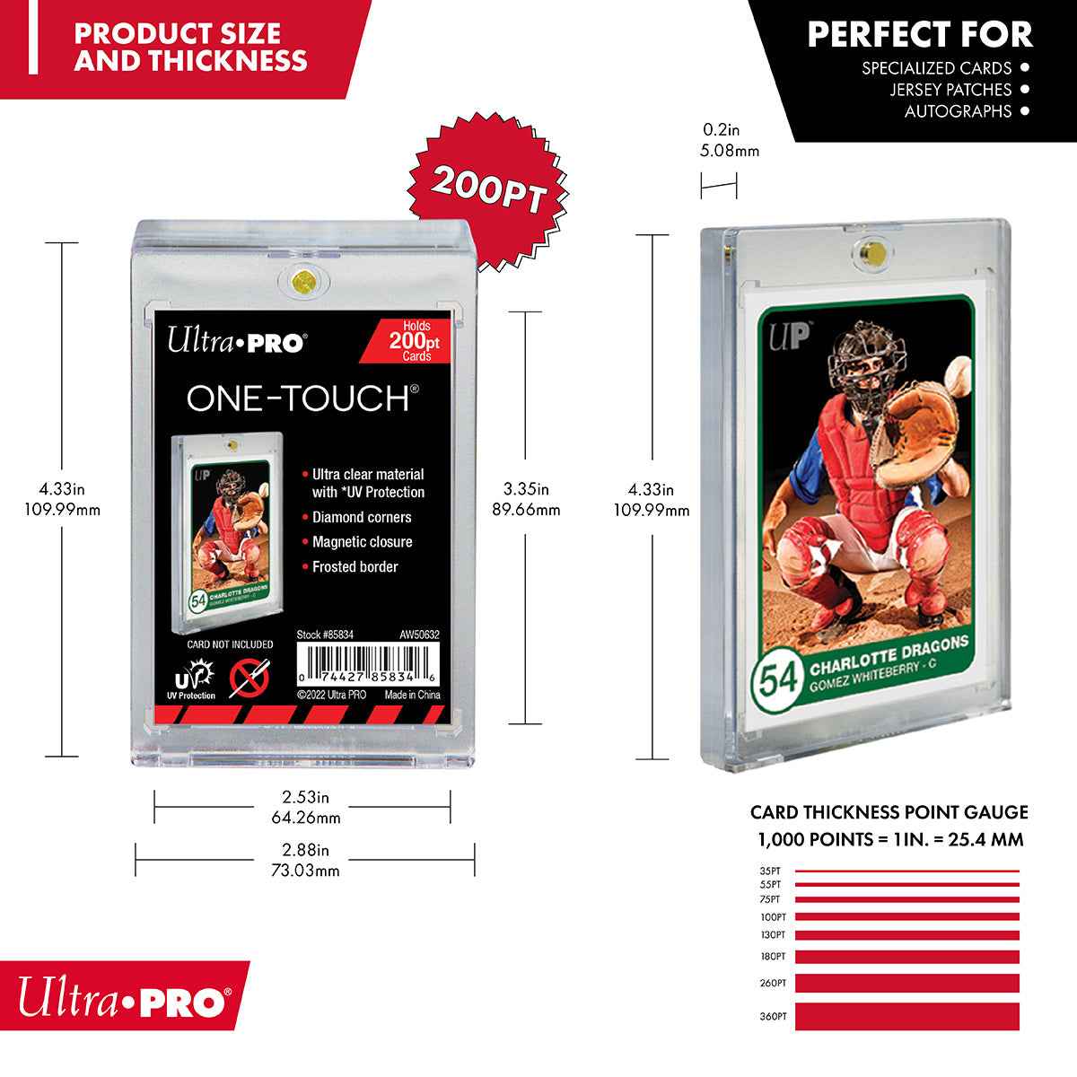 ultra-pro-200pt-uv-one-touch-magnetic-holder-f-r-standard-karten image 2
