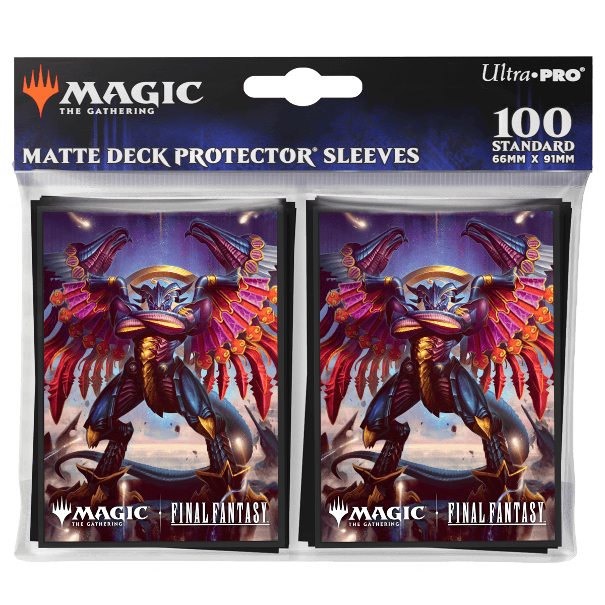 ultra-pro-magic-the-gathering-final-fantasy-summon-bahamut-deck-protector-100ct- image 4
