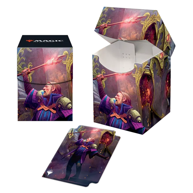 ultra-pro-100-deck-box-f-r-magic-the-gathering-the-brothers-war-urza-chief-artif image 1