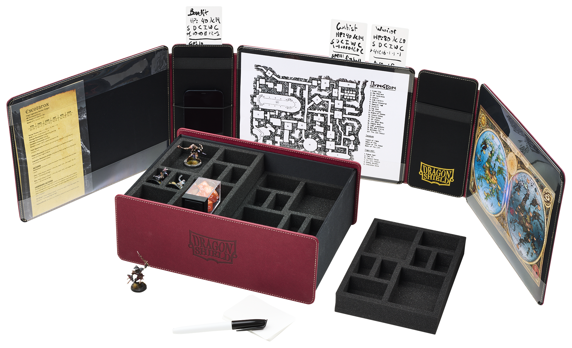 dragon-shield-game-master-companion-blood-red image 4