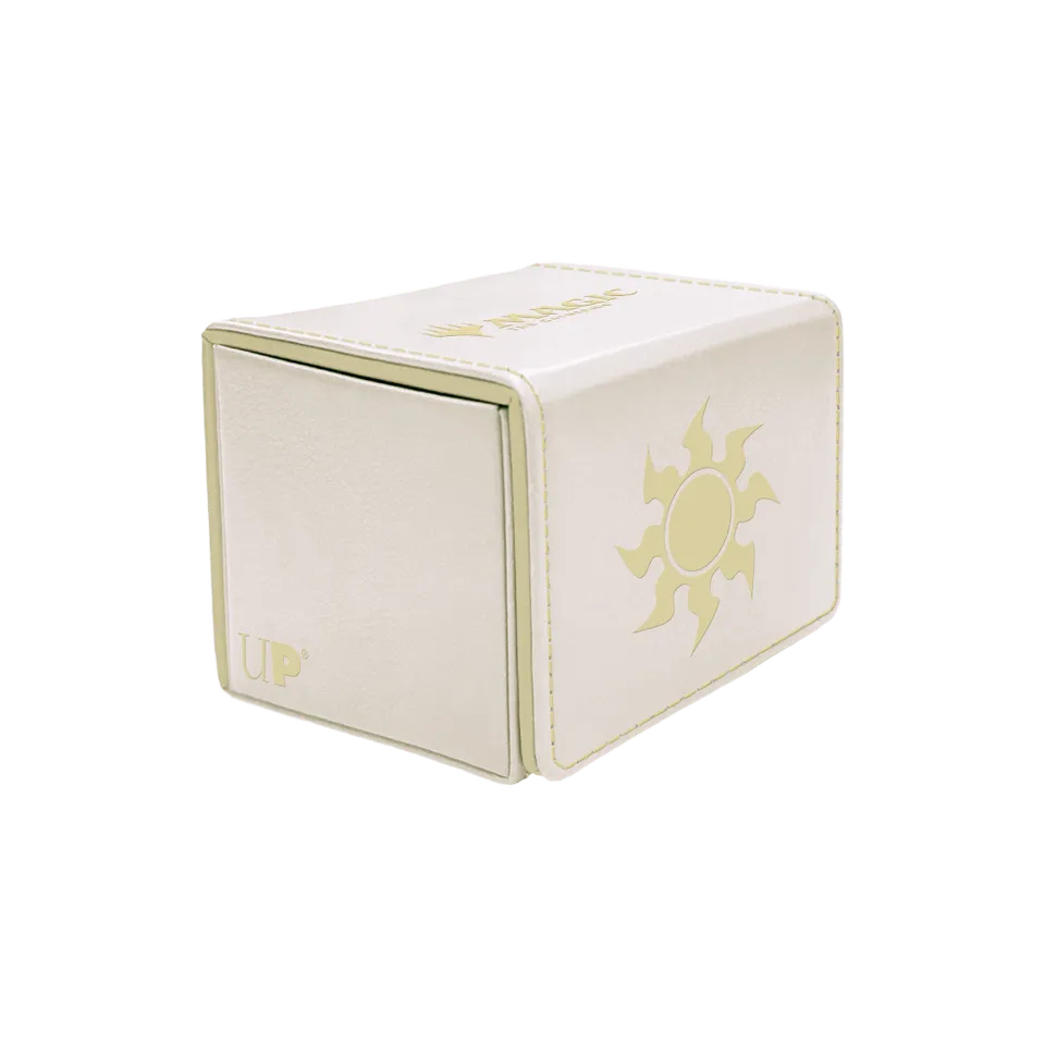 ultra-pro-mana-8-alcove-edge-deck-box-plains-f-r-magic-the-gathering image 1
