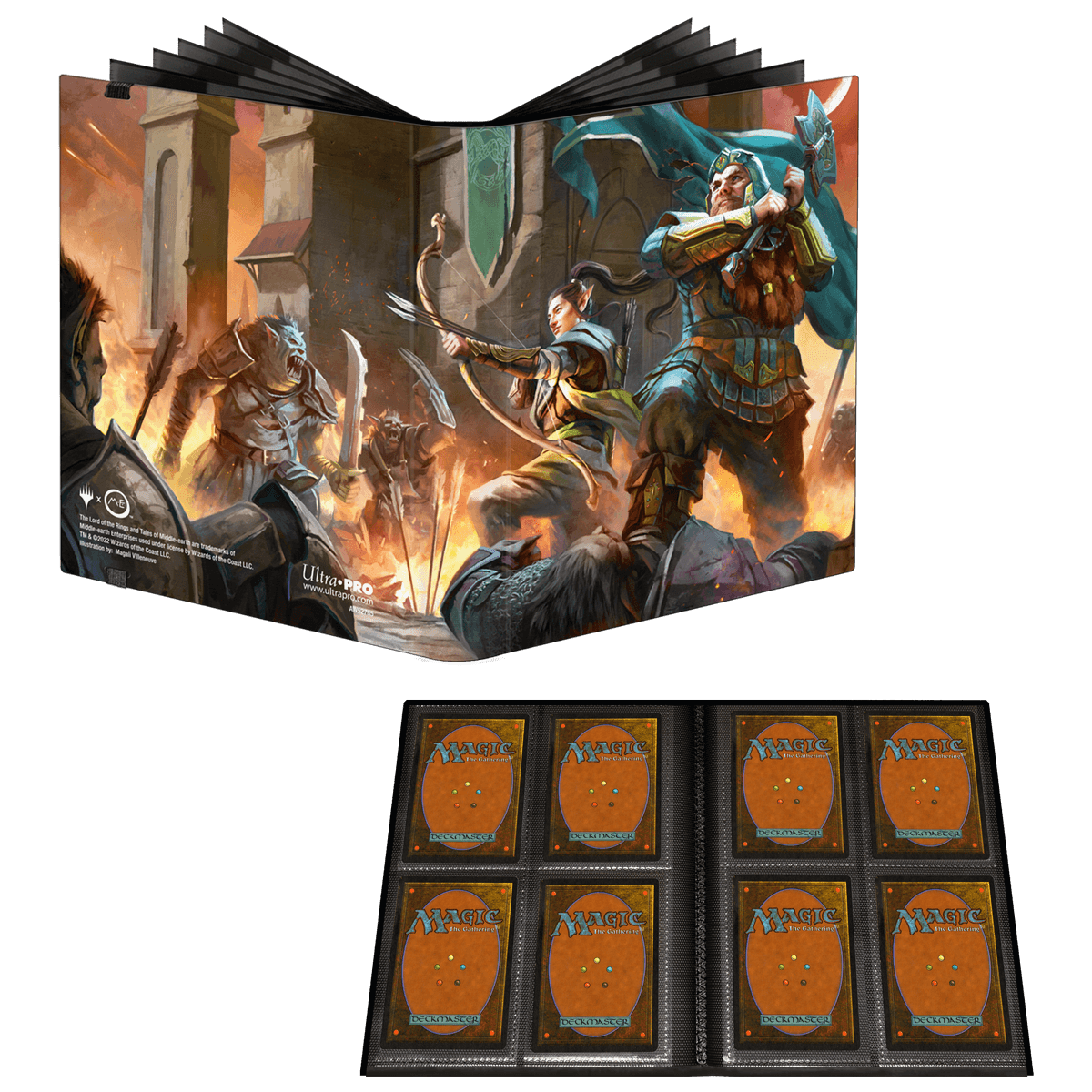 ultra-pro-herr-der-ringe-legolas-gimli-4-pocket-pro-binder-f-r-magic-the-gatheri image 2