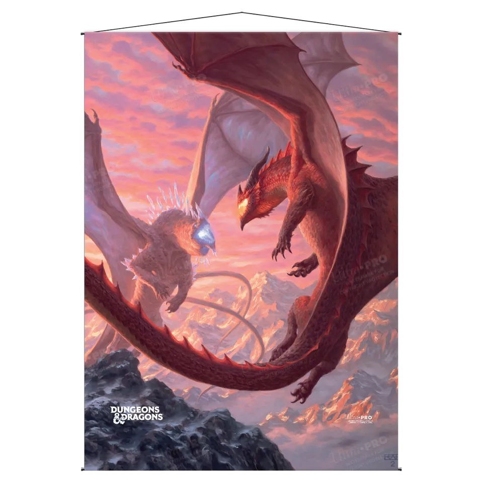 ultra-pro-cover-series-wall-scroll-fizban-s-treasury-of-dragons-f-r-dungeons-dra image 1