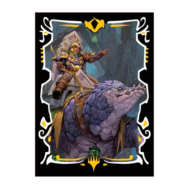 ultra-pro-tarkir-dragonstorm-felothar-the-steadfast-100ct-deck-protector-sleeves image 1