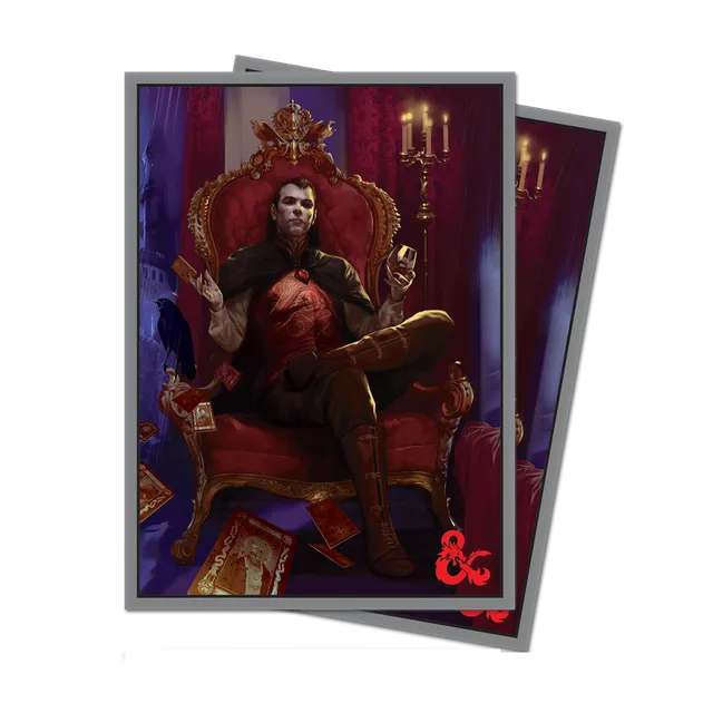 ultra-pro-count-strahd-von-zarovich-standard-deck-protector-sleeves-50ct-dungeon image 1