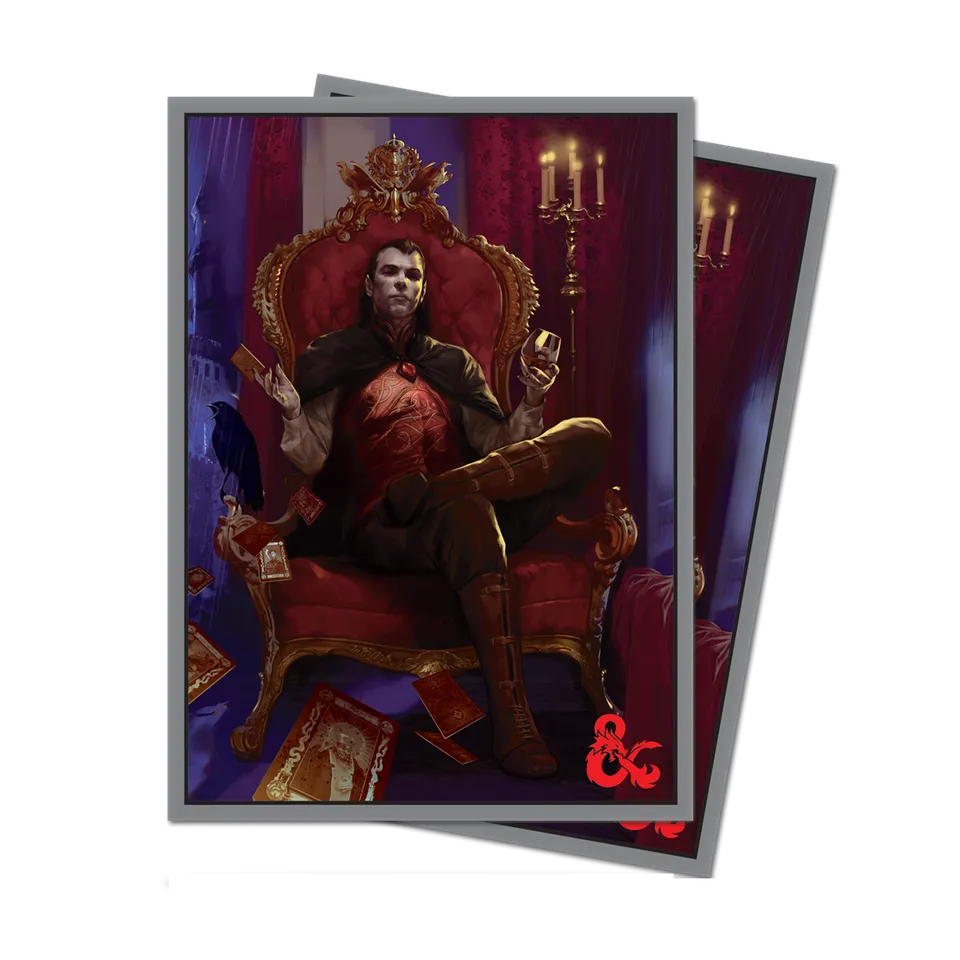ultra-pro-count-strahd-von-zarovich-standard-deck-protector-sleeves-50ct-dungeon image 1