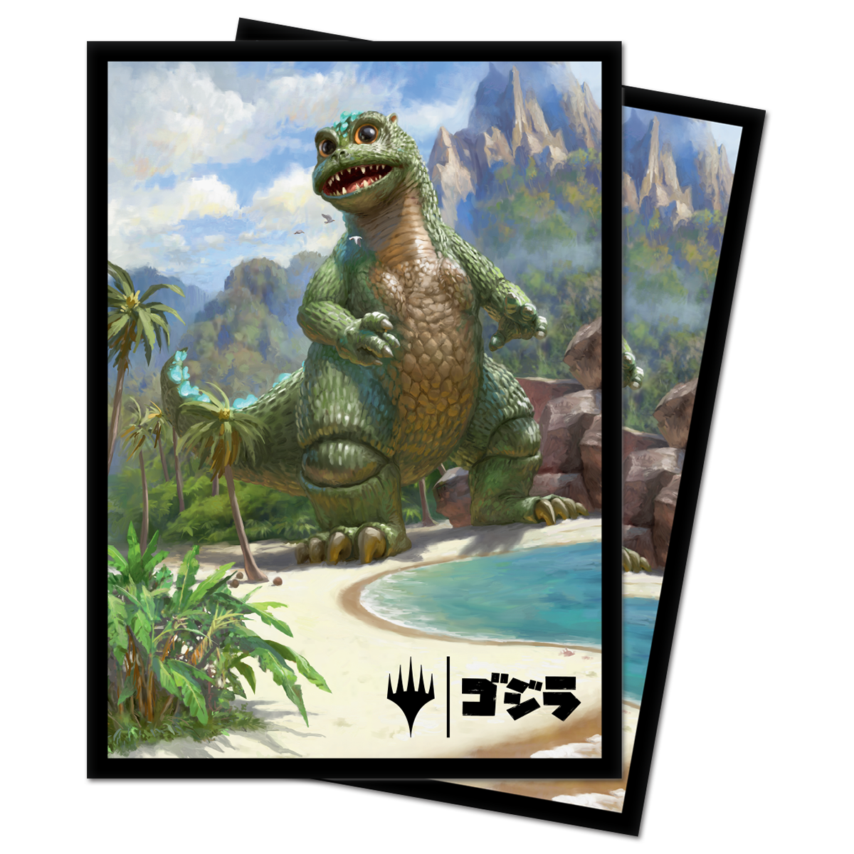 ultra-pro-magic-the-gathering-babygodzilla-wiedergeborenes-unheil-standard-sleev image 1