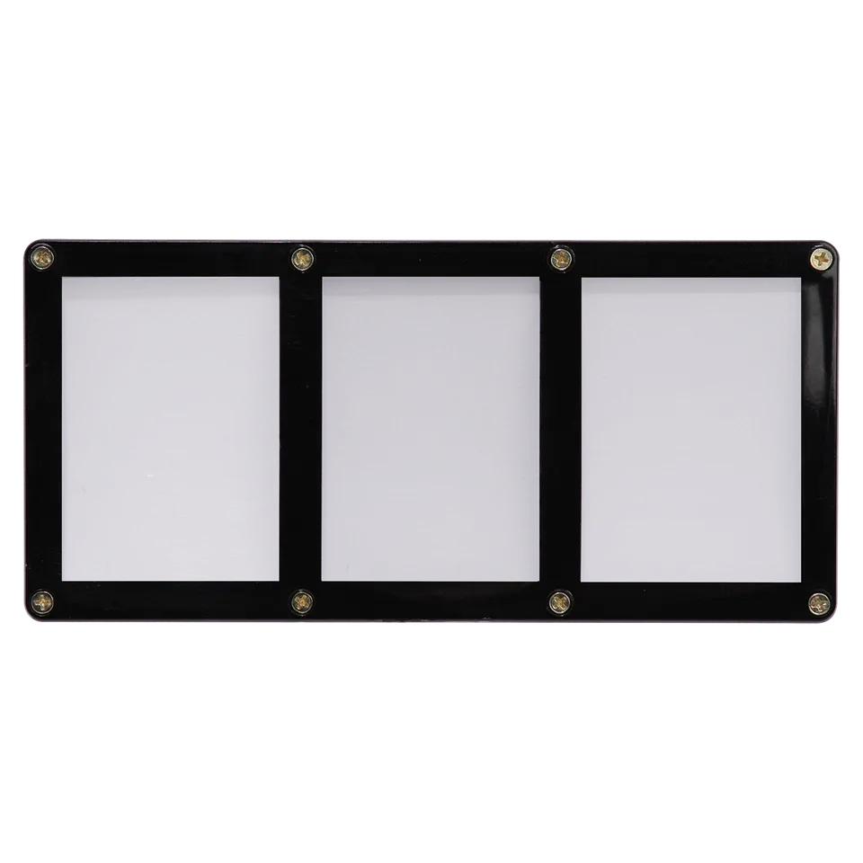 ultra-pro-3-card-black-frame-screwdown-holder image 1