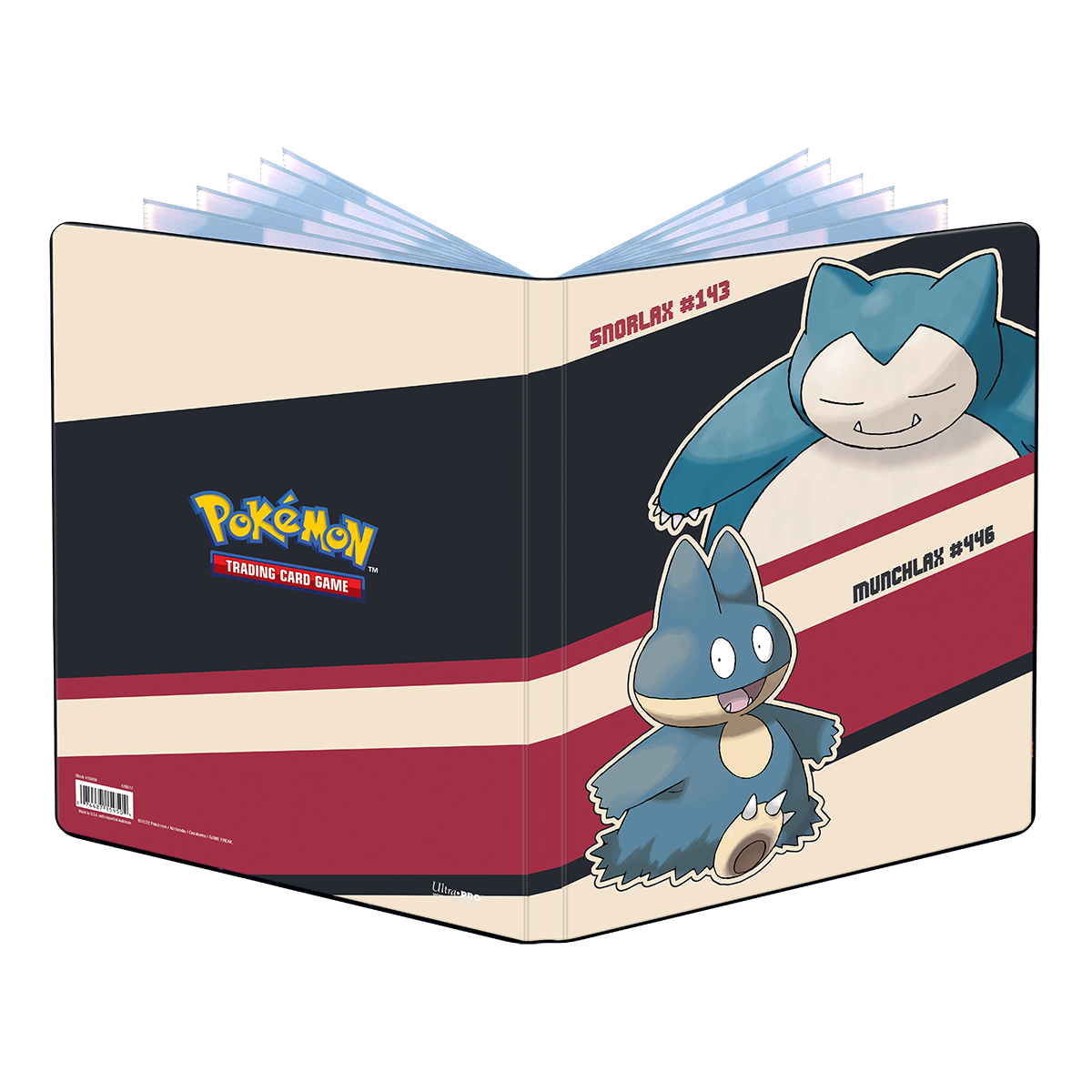 ultra-pro-snorlax-and-munchlax-9-pocket-portfolio-f-r-pok-mon image 1