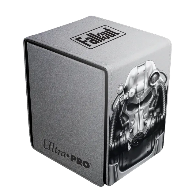 ultra-pro-fallout-brotherhood-of-steel-alcove-flip-deck-box-kartenbox image 1