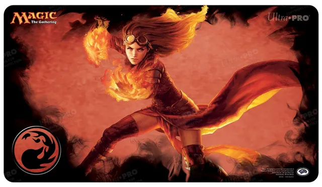 ultra-pro-mana-4-planeswalkers-chandra-standard-gaming-playmat-spielmatte-mtg image 1