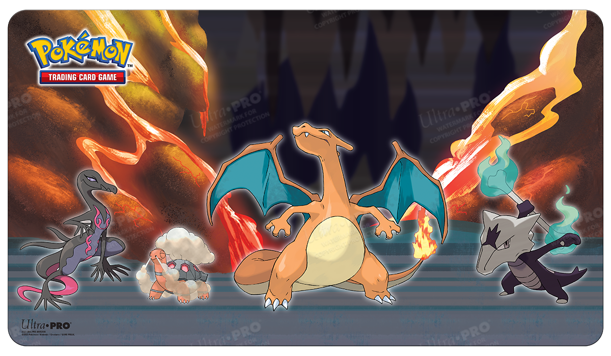 ultra-pro-gallery-series-standard-gaming-playmat-mousepad-scorching-summit-pok-m image 1