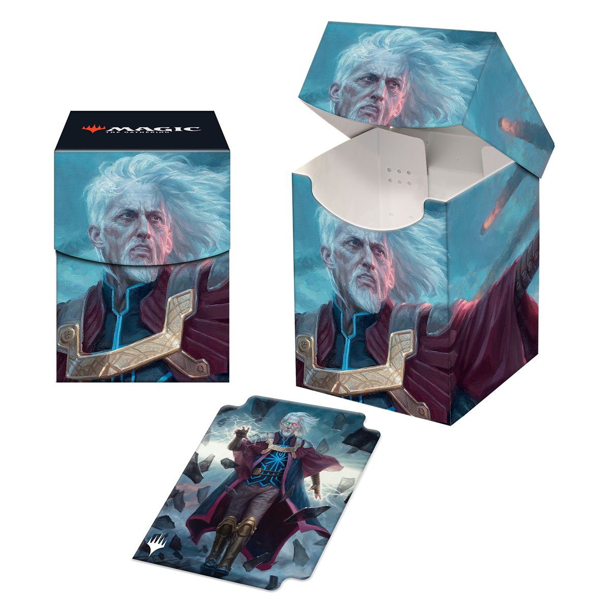 ultra-pro-the-brothers-war-urza-lord-protector-100-deck-box-f-r-magic-the-gather image 1
