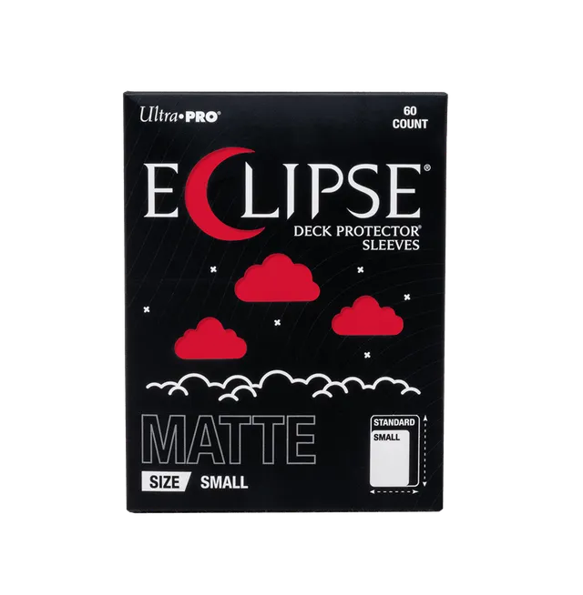 ultra-pro-eclipse-matte-small-deck-protector-sleeves-apple-red-60ct image 1