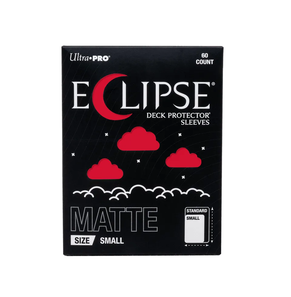 ultra-pro-eclipse-matte-small-deck-protector-sleeves-apple-red-60ct image 1