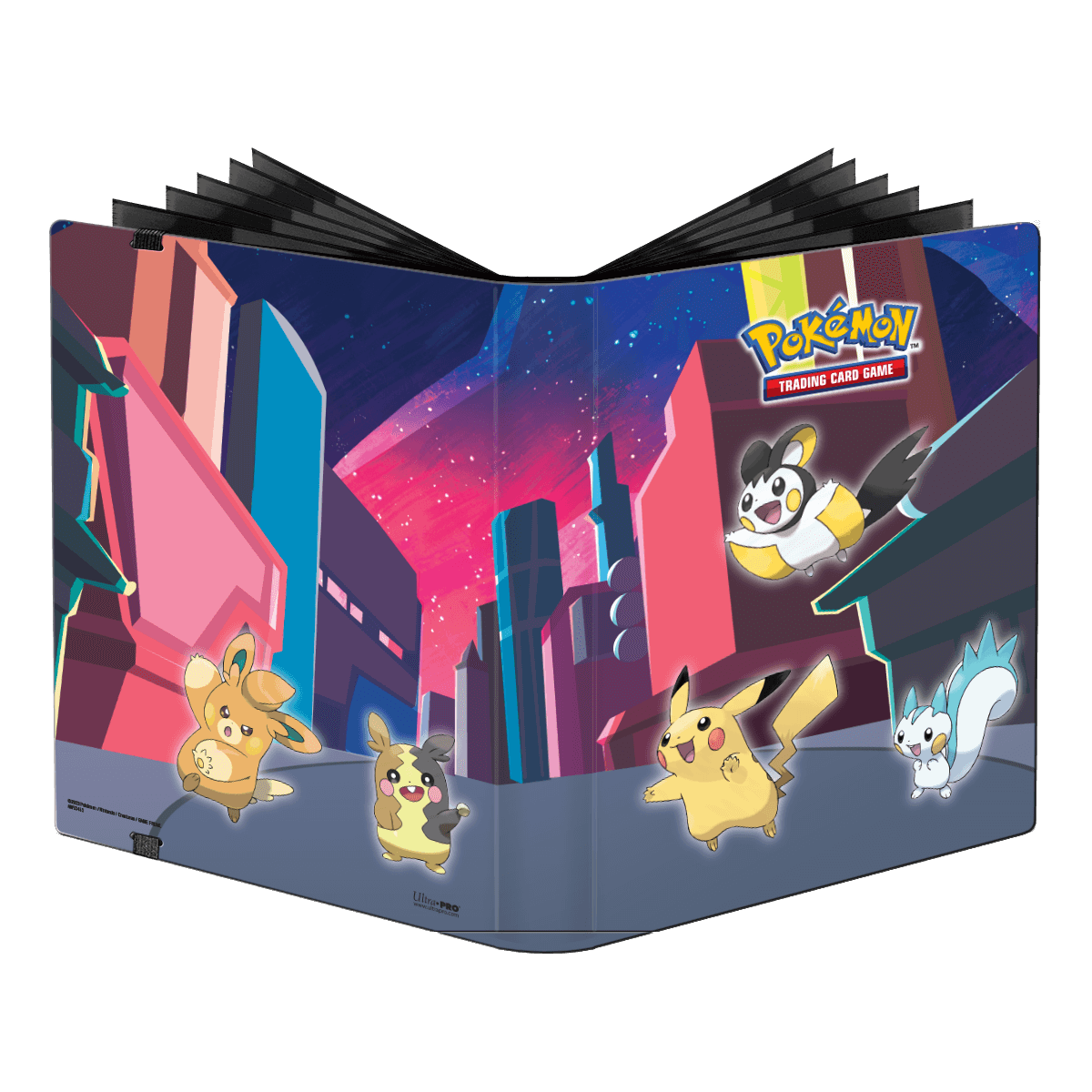 ultra-pro-gallery-series-shimmering-skyline-9-pocket-pro-binder-f-r-pok-mon image 1