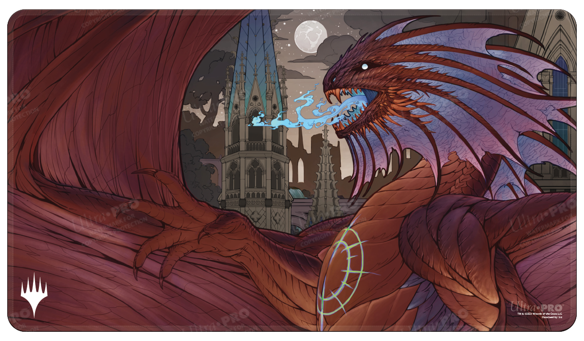 ultra-pro-march-of-the-machine-aftermath-niv-mizzet-supreme-white-stitched-stand image 1